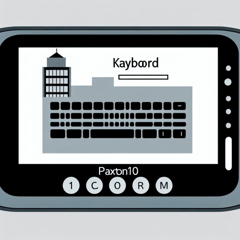 Paxton10 Leser mit Tastatur: Komfort und Sicherheit für Mitte